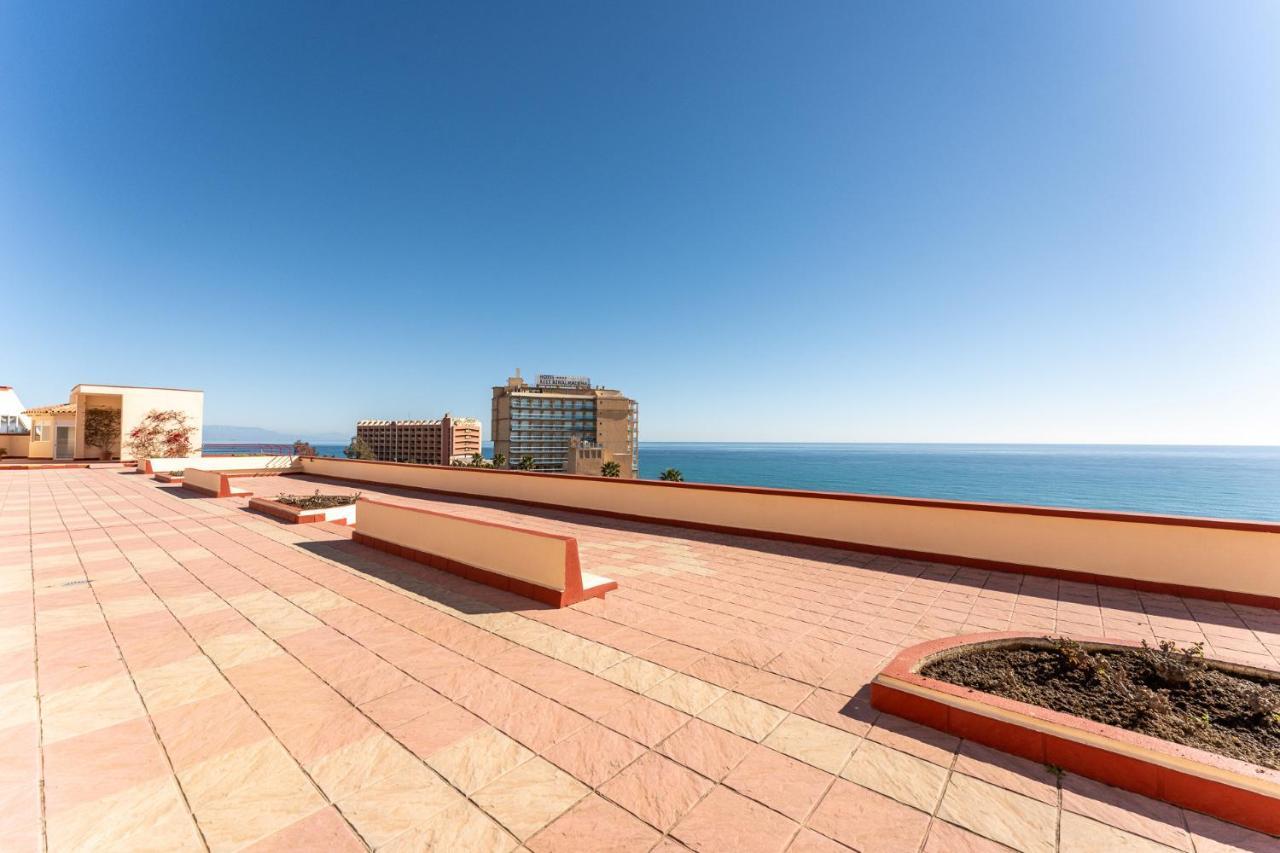 Benalmadena Beachfront Retreat Big Balcony And City Sea Views Apartment Exterior foto