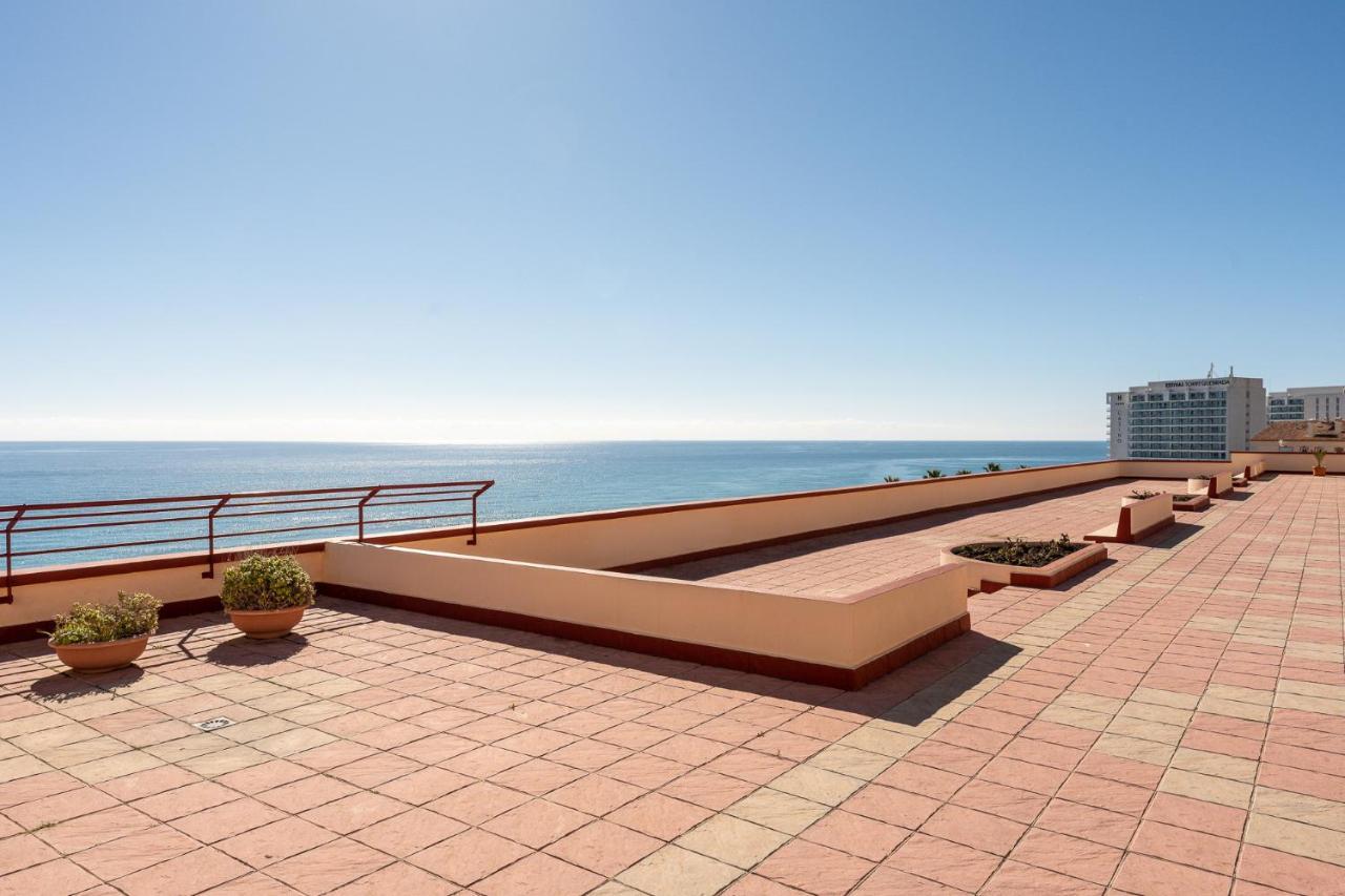 Benalmadena Beachfront Retreat Big Balcony And City Sea Views Apartment Exterior foto